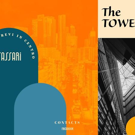 萨萨里The Tower Centro - Piazza Castello公寓 外观 照片
